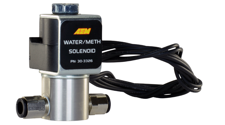 AEM High-Flow Low-Current Water Methanol Solenoid