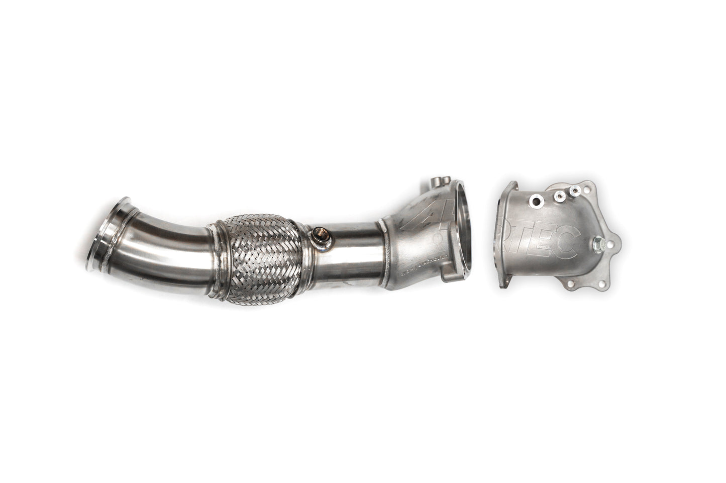 Mitsubishi Evo 10 4B11T 3.5" Cast Dump / Front Pipe - V-Band