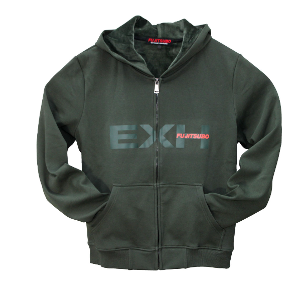 FUJITSUBO EXH Hoodie - Khaki Green / Size Large – NST Parts