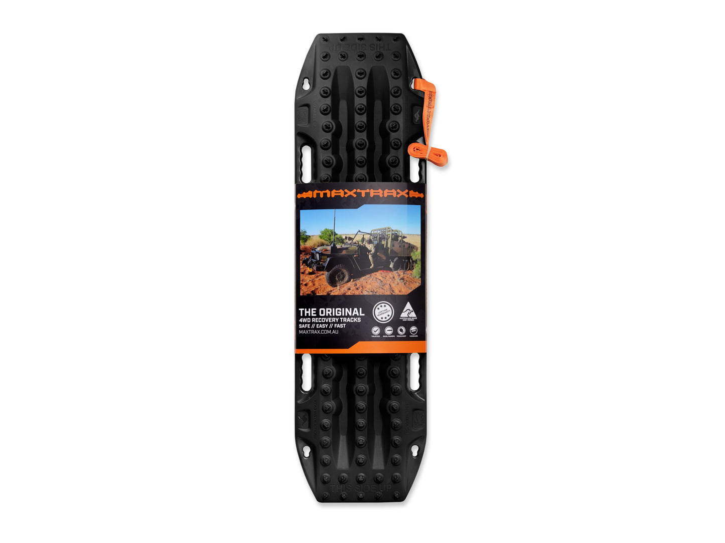 Mark II Recovery Tracks- Black (Pair) - By MAXTRAX