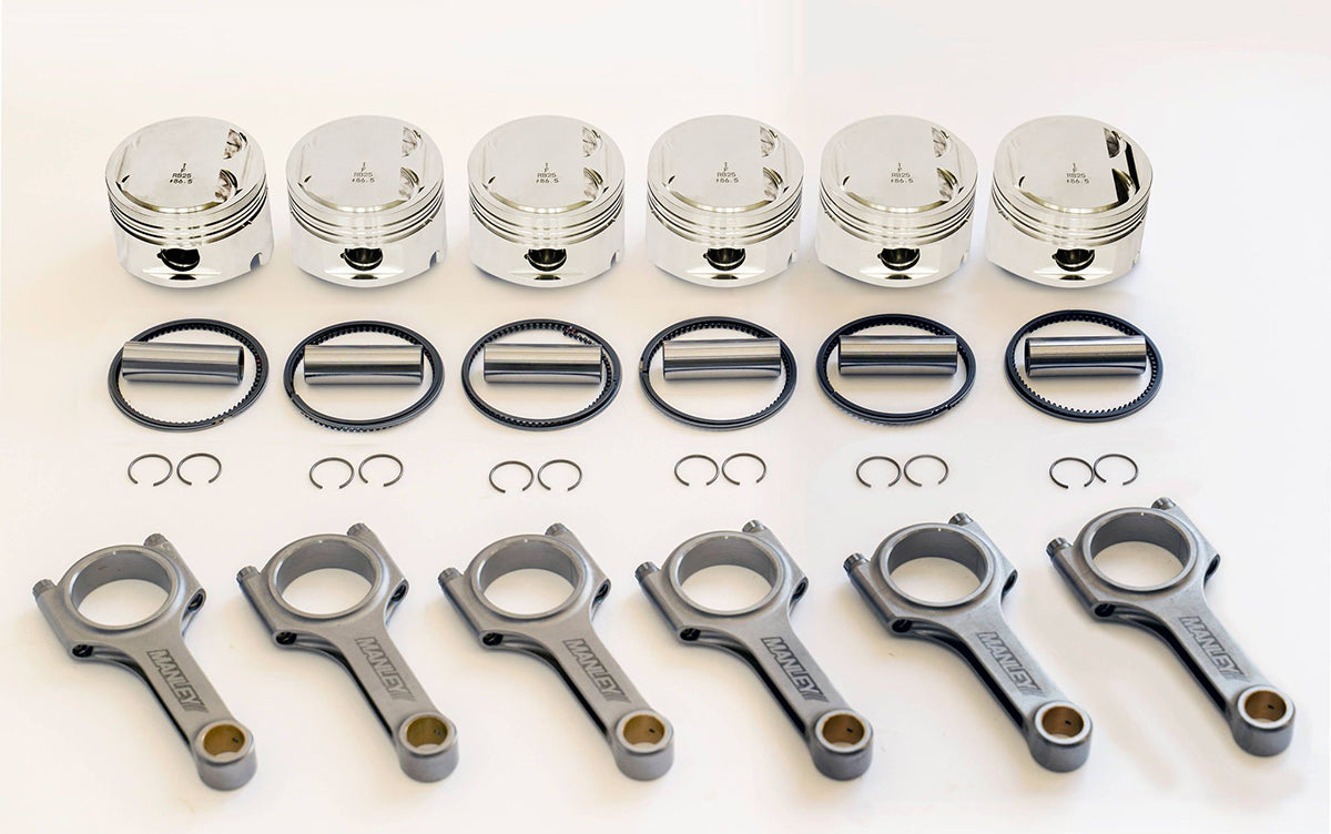 GReddy by OS Giken Piston Kit + Con Rod set RB26DETT