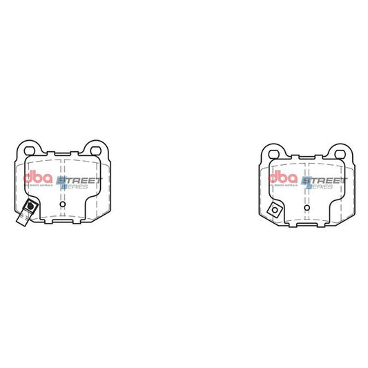 DBA SS Street Series Brake Pad Set - DB1521SS
