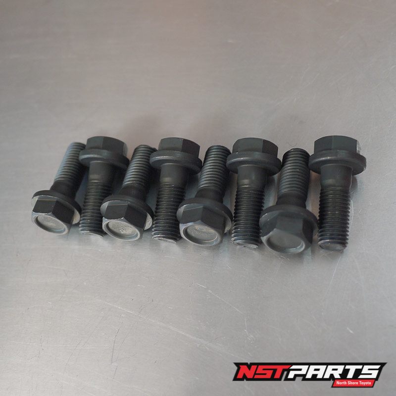 SQ Engineering 4AGE 16V/20V and 7M Flywheel Bolt Set (x8)
