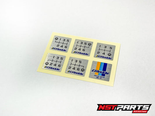 Trust / GReddy Shift Pattern Sticker Set