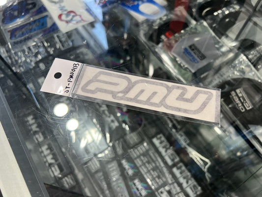 Project-Mu Small Sticker Black