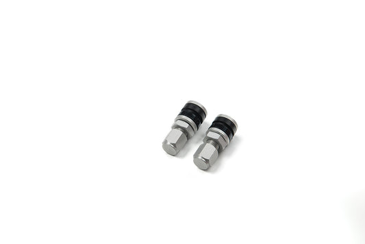 WORK Wheels V29A Replacement Air Valve Stem Silver / Meister / Equip
