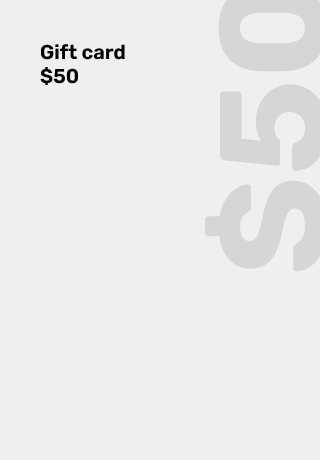 $50 Gift Card