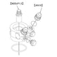 Greddy Oil Cooler Adaptor/Spacer M20x1.5 -10AN