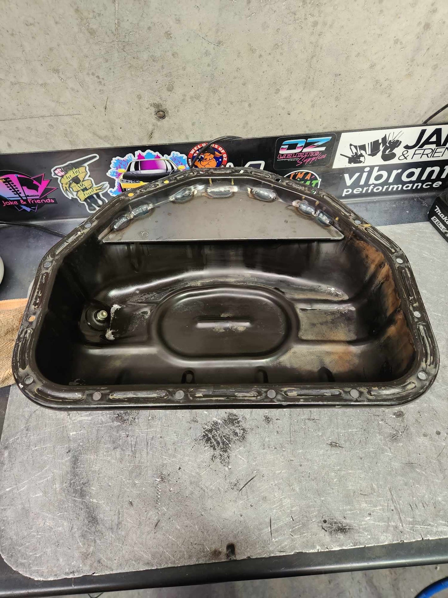 GRP Fabrication - JZ Front Sump Weld-in Baffle