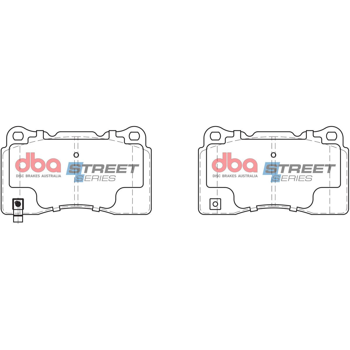 DBA Street Series Brake Pads Set - DB1678SS