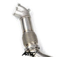 Nissan RB25 4" to 3.5" Cast Downpipe and Midpipe