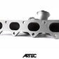 Mitsubishi Evo 4-9 4G63 Exhaust Manifold Low Mount V-Band (Reverse Rotation)