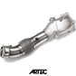 Mitsubishi Evo 10 4B11T 3.5" Cast Dump / Front Pipe - Version 1