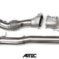 Mitsubishi Evo 10 4B11T 3.5" Cast Dump / Front Pipe - Version 2