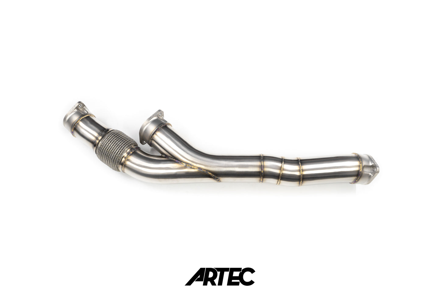 Nissan RB26DETT Twin 3.5" Stock Frame Front Pipe