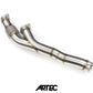 Nissan RB26DETT Twin 3.5" Stock Frame Front Pipe