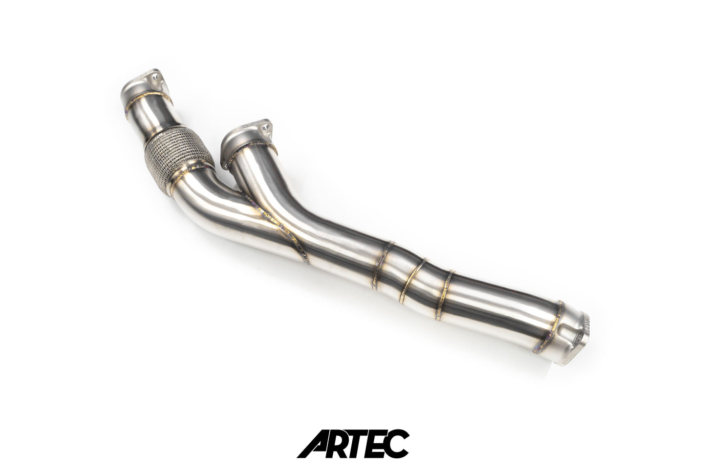 Nissan RB26DETT Twin 3.5" Stock Frame Front Pipe