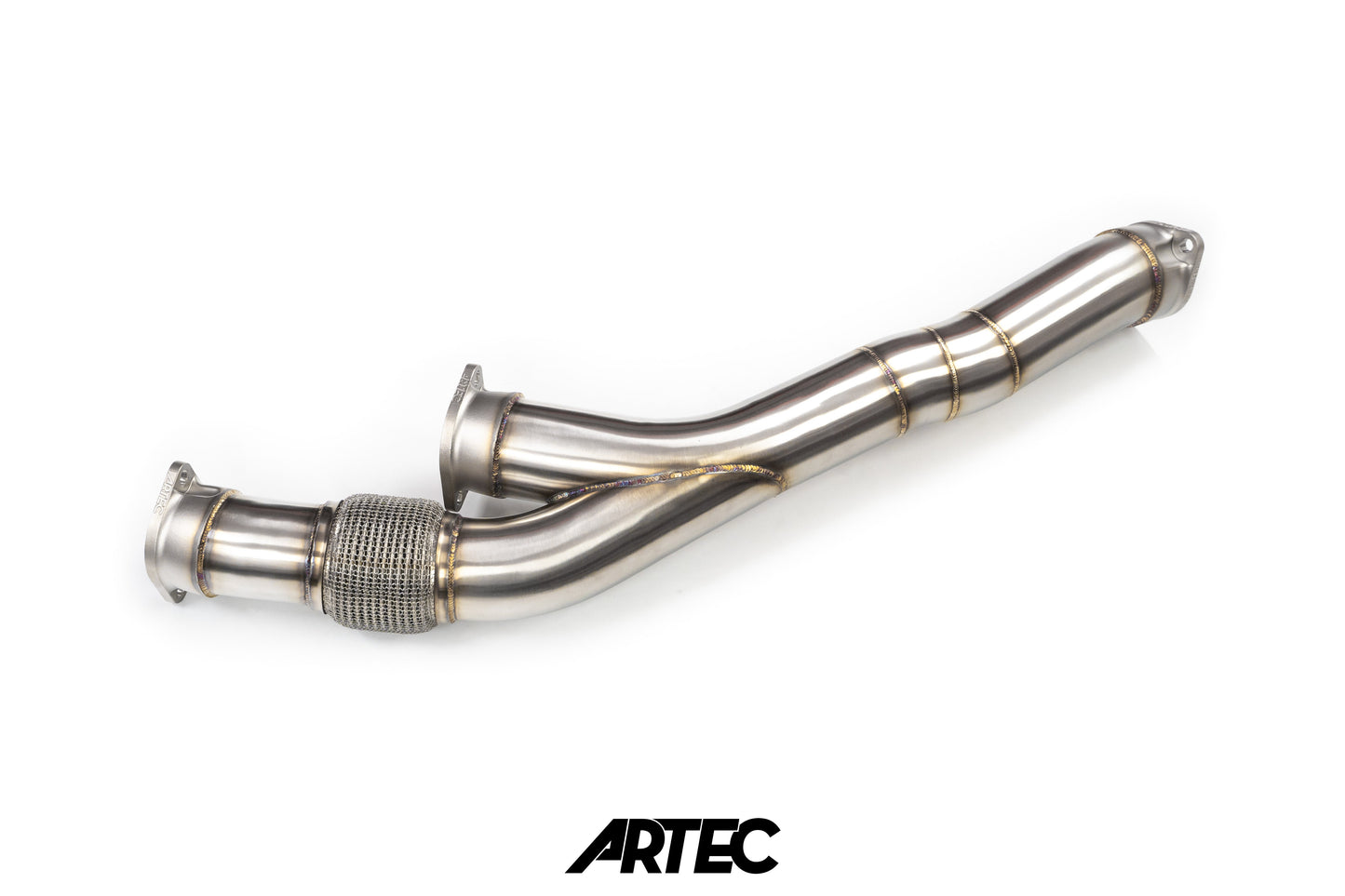 Nissan RB26DETT Twin 3.5" Stock Frame Front Pipe