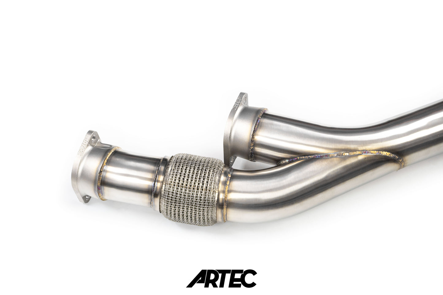 Nissan RB26DETT Twin 3.5" Stock Frame Front Pipe