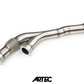 Nissan RB26DETT Twin 3.5" Stock Frame Front Pipe