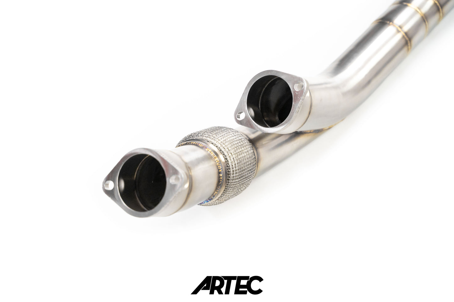 Nissan RB26DETT Twin 3.5" Stock Frame Front Pipe