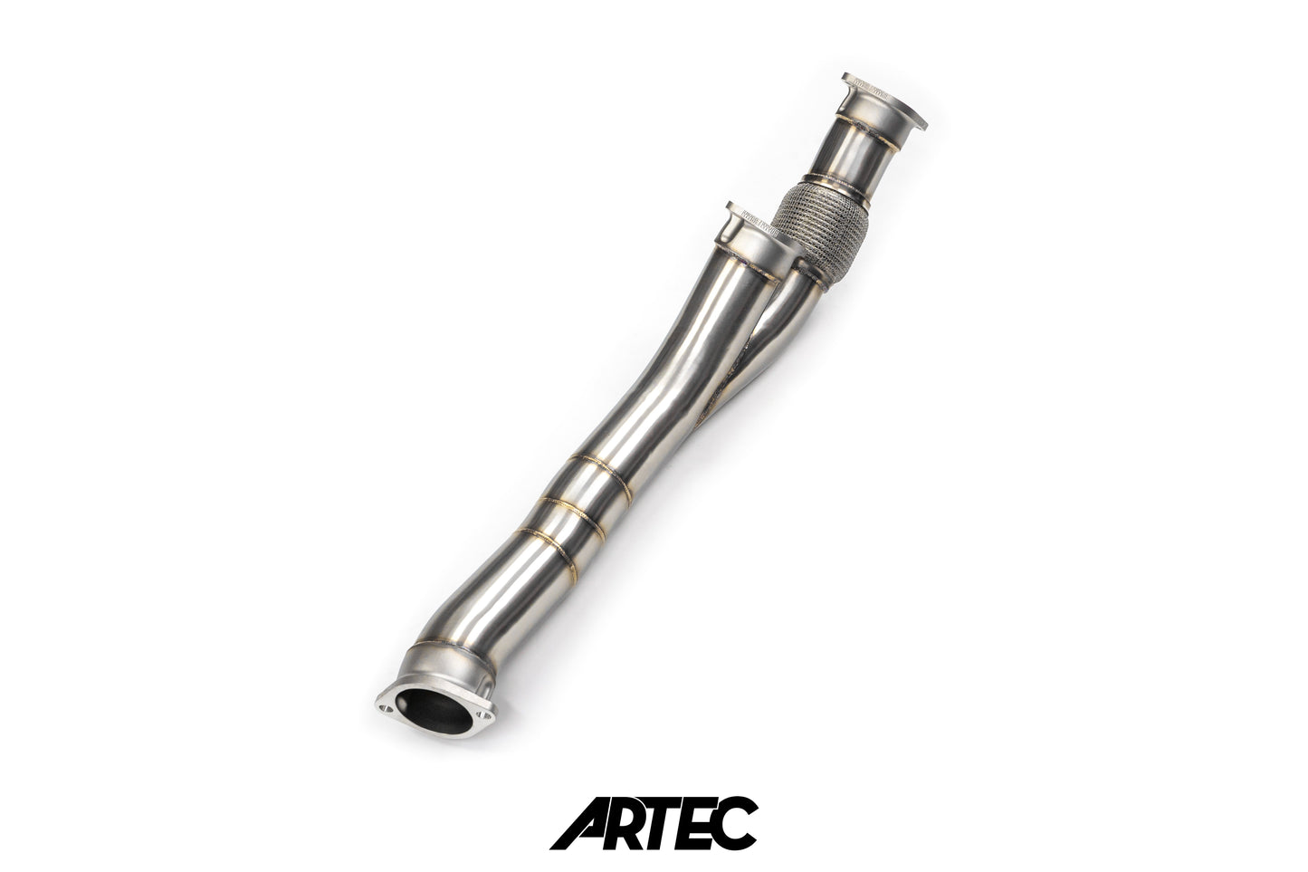 Nissan RB26DETT Twin 3.5" Stock Frame Front Pipe