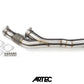 Nissan RB26DETT Twin 3.5" Stock Frame Front Pipe