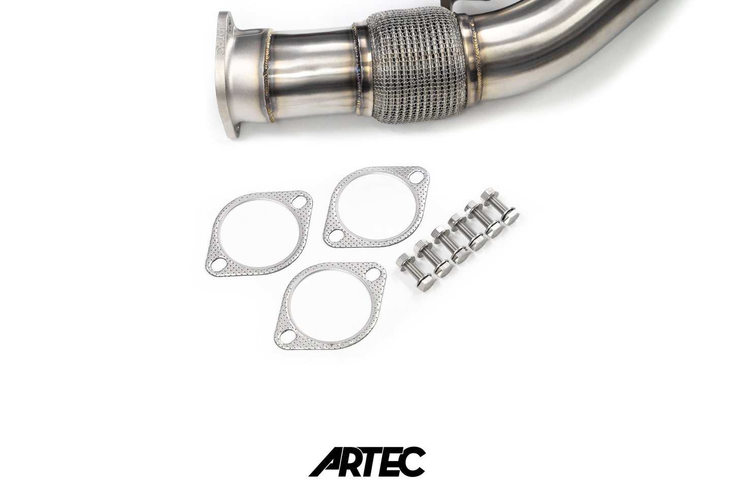 Nissan RB26DETT Twin 3.5" Stock Frame Front Pipe