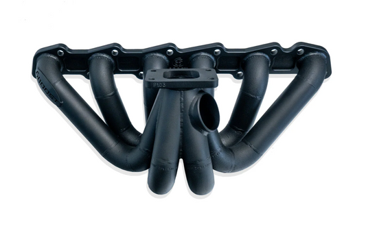 6Boost Turbo Exhaust Manifold / RB30E T3 / Low Mount / Single Wastegate