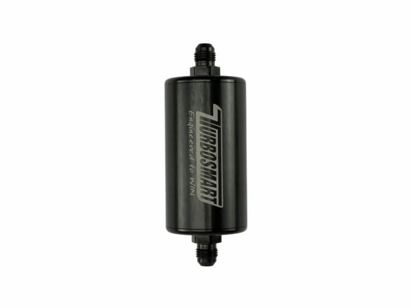 Turbosmart Inline Fuel Filter 10um -6AN Black