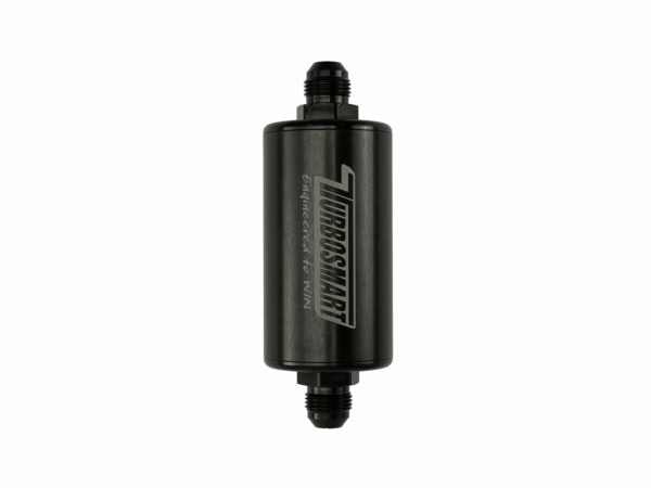 Turbosmart Inline Fuel Filter 10um -8AN Black