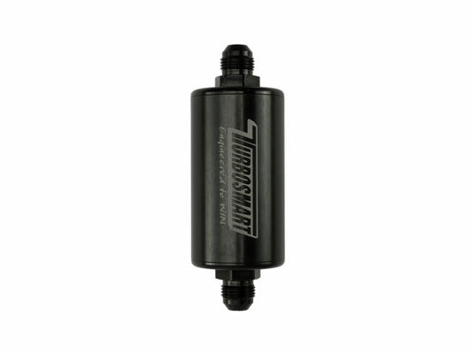 Turbosmart Inline Fuel Filter 10um -8AN Black