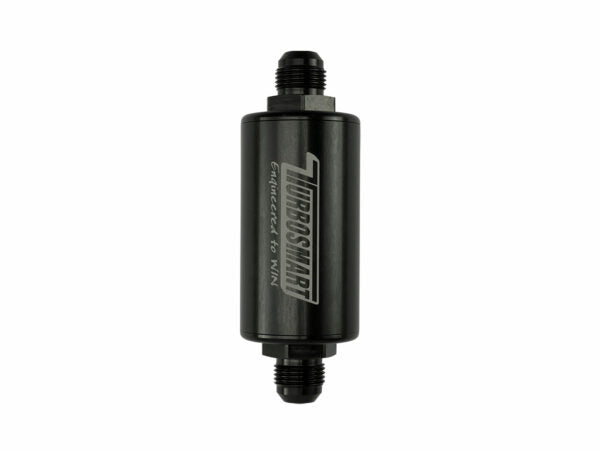 Turbosmart Inline Fuel Filter 10um -10AN Black