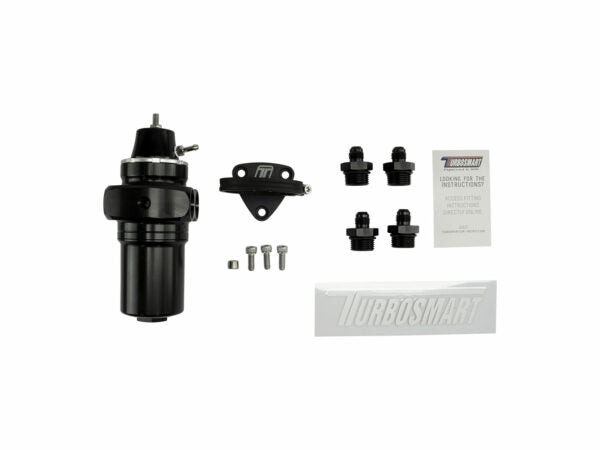 Turbosmart FPRF10 Black – Fuel Pressure Regulator + Filter