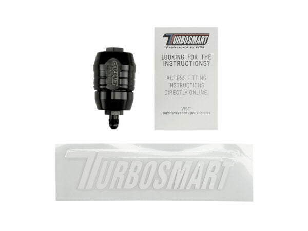 Turbosmart EMAP Pulsation Damper 3AN to 1/8NPT