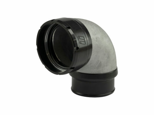 Turbosmart LockSleeve Turbo Adapter Compressor Outlet 2.50″ to 90 Elbow Hose Barb 2.50″