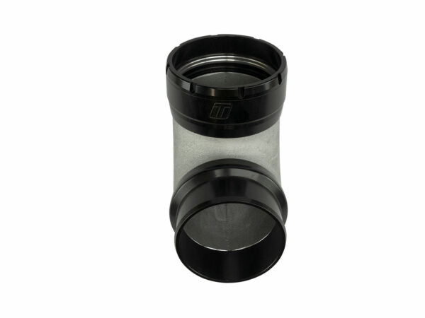 Turbosmart LockSleeve Turbo Adapter Compressor Outlet 2.50″ to 90 Elbow Hose Barb 2.50″