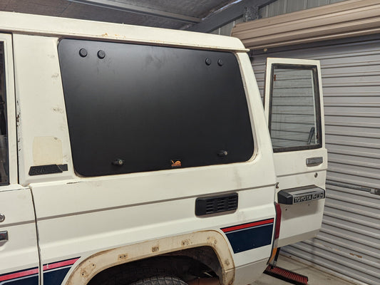 Gullwing Window - Toyota Land Cruiser 70 Series & Prado (SWB) - By Emuwing