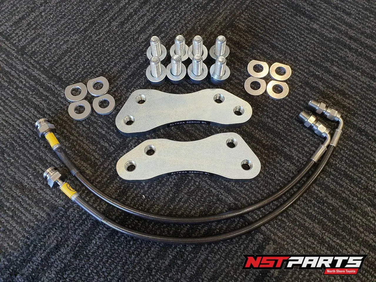 NSTParts Wilwood Superlite 4-Piston Brake Calipers and mounting hardware