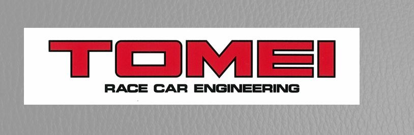 TOMEI Race Car Engineering 80 Sticker White