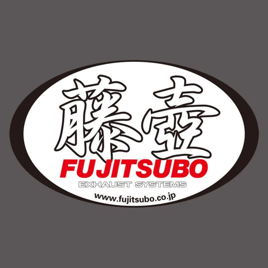 FUJITSUBO Sticker White Oval