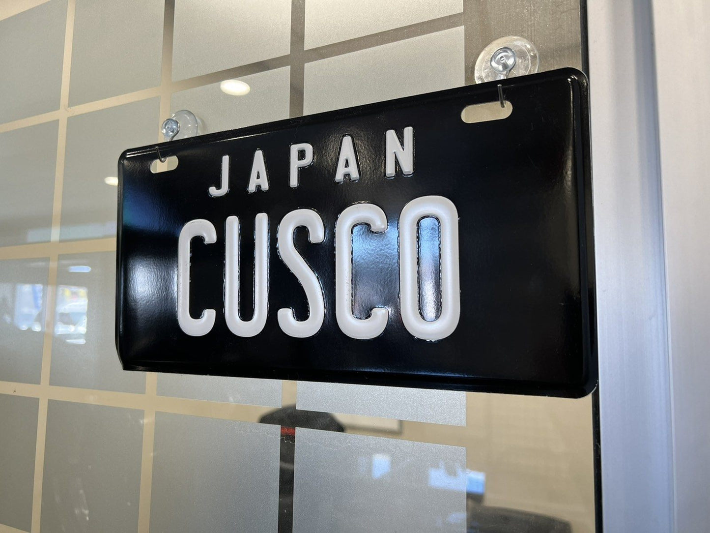 CUSCO Licence Plate - Black