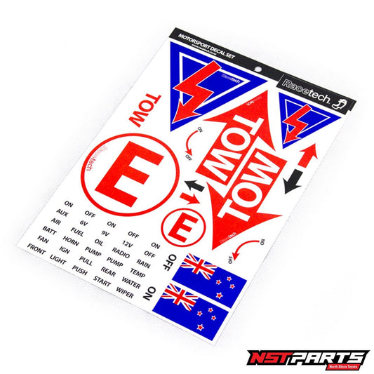 Racetech Motorsport Decal / Sticker Set