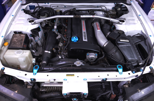 PRP Nissan Skyline BNR34 GT-R Engine Bay Dress Up Washer Kit - Black