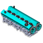 RB Twin Cam Baffled Cam Covers