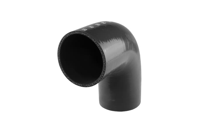 Turbosmart Silicon 90 Degree Hose Elbow 3.50" (Black)