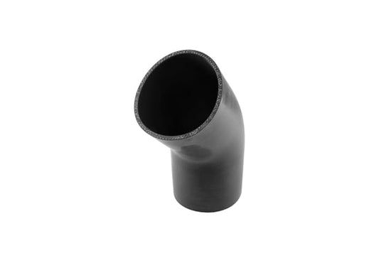 Turbosmart Silicon 45 Degree Silicon Hose Elbow 4.00" (Black)