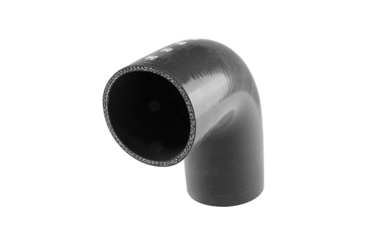 Turbosmart Silicon 90 Degree Reducer Elbow 2.75–3.00" (Black)