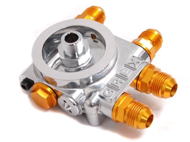 Trust / GReddy Type-I Remote Oil Cooler / Oil Filter Relocation Thermostat